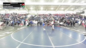 215 lbs Champ. Round 1 - Ryker Sonntag, Pleasant Grove vs Eli Graham, Weber