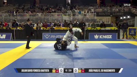 João Paulo S. Do Nascimento vs Julian David Fonseca Bautista 2025 Pan Jiu Jitsu IBJJF Championship