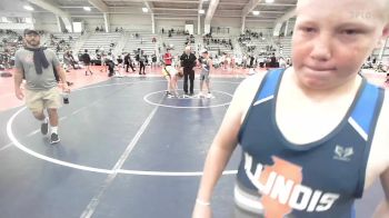 150 lbs Consi Of 4 - Wade Reese, Illinois Orange & Blue vs Trent Motko, Ride Out