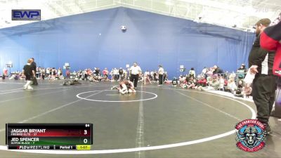 84 lbs Semis (4 Team) - Jaggar Bryant, Firebird Elite vs Jed Spencer, Slyfox Black