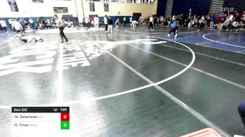 121 lbs Quarterfinal - Nick Salamone, Easton vs Ethan Timar, St. Edward