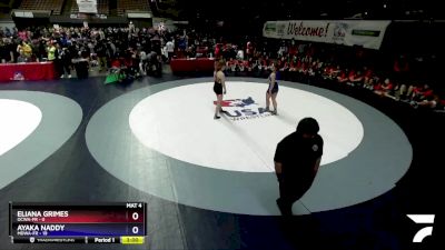 135 lbs Round 4 (16 Team) - Eliana Grimes, OCWA-FR vs Ayaka Naddy, MDWA-FR