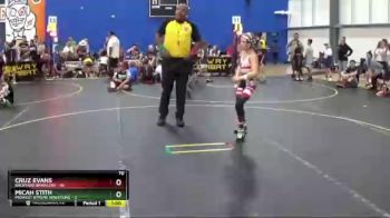70 lbs Round 3 (6 Team) - Cruz Evans, Backyard Brawlers vs Micah Stith, Midwest Xtreme Wrestling