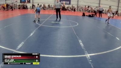 88 lbs Rd# 4- 2:00pm Friday Final Pool - Kyle Link, Terps Xpress vs Drake Gonzales, Mile High