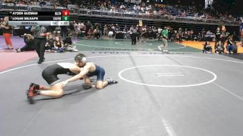6A 144 lbs Semifinal - Logan Milsaps, Conroe Woodlands College Park vs Ayden Guzman, Rockwall Heath