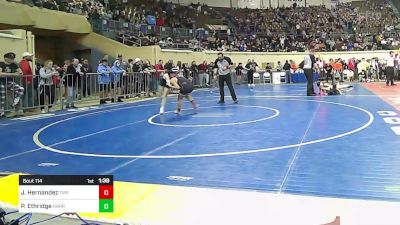 108 lbs Round Of 32 - Josalin Hernandez, Tahlequah Middle School vs Payton Ethridge, Harrah