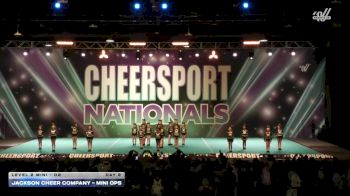 Jackson Cheer Company - Mini Ops [2026 L2 Mini - D2 Day 2] 2026 CHEERSPORT National All Star Cheerleading Championship