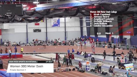 Women's 300m, Finals 1