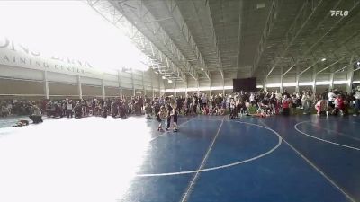 44 lbs Cons. Round 1 - Charlie Beus, Warrior Wrestling Club vs Colter Galloway, Charger Wrestling Club