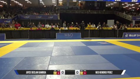 Jayce Declan Gamboa vs Neo Hendrix Perez 2026 Pan Kids Jiu-Jitsu IBJJF Championship