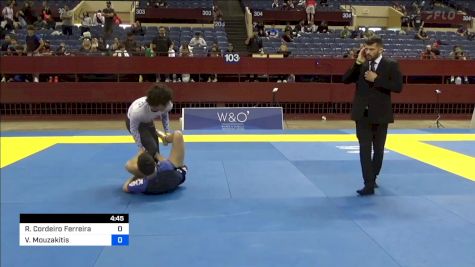 Raphael Cordeiro Ferreira vs Vasileios Mouzakitis 2024 Pan IBJJF Jiu-Jitsu No-Gi Championship