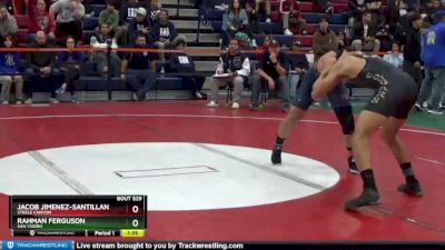 160 lbs Semifinal - Jacob Jimenez-Santillan, Steele Canyon vs Rahman Ferguson, San Ysidro