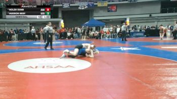 5A 144 lbs Semifinal - Hudson Best, Hayden vs Nolen Dunn, Arab