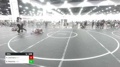 80 lbs Consolation - Hazel Lechiara, Mantanona TC vs Blake Maestas, Juggernaut WC
