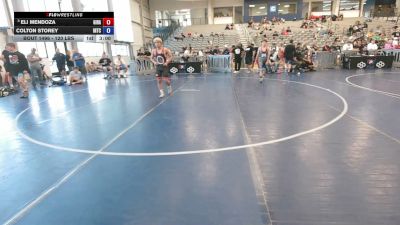 120 lbs Champ. Rd Of 16 - Eli Mendoza, Gilroy Hawks vs Colton Storey, Inland Northwest Training Center INWTC
