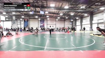 120 lbs Round Of 64 - Bryce Pequignot, Buffalo Valley Black vs Braden Wivell, Freakztyle Wrecking Crew