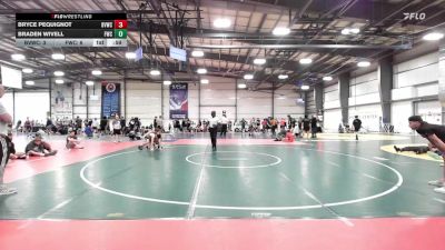 120 lbs Round Of 64 - Bryce Pequignot, Buffalo Valley Black vs Braden Wivell, Freakztyle Wrecking Crew