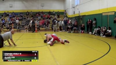 120 lbs Cons. Round 4 - Stephen Vesely III, Swartz Creek vs Oliver Fox, Marysville