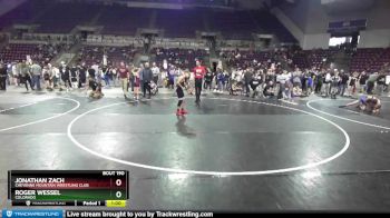 90-94 lbs Round 2 - Jonathan Zach, Cheyenne Mountain Wrestling Club vs Roger Wessel, Colorado