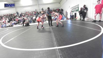 120 lbs Quarterfinal - Levi Stallworth, Tahlequah Wrestling Club vs Matthew Mcghee, Roland Youth League Wrestling