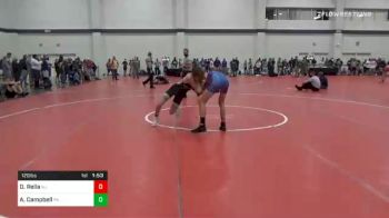 120 lbs Prelims - Daniel Rella, NJ vs Ashton Campbell, PA