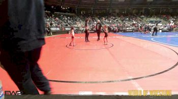 50 lbs Round Of 16 - Laurel Arnott, Seymour Youth Wrestling Club vs Brynlee Myers, Young Guns