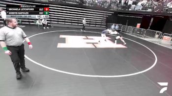 5A 120 lbs Cons. Round 1 - Jordyn Napoles, Hunter vs Michaela Letchford, Wasatch