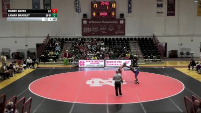 285 lbs Robby Bates, North Central vs Lamar Bradley, Wisconsin-Whitewater