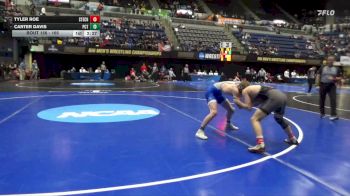 165 lbs Prelim - Tyler Roe, Stevens vs Carter Davis, Penn Tech
