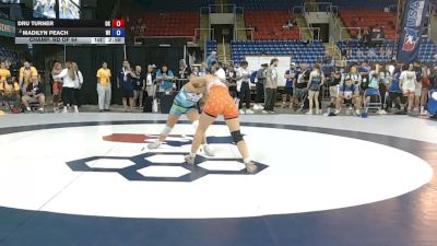 130 lbs Champ. Rd Of 64 - Dru Turner, Oklahoma vs Madilyn Peach, Wisconsin