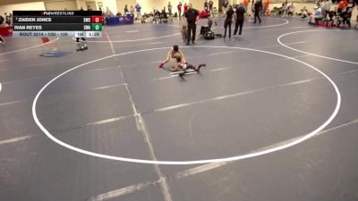 10U - 59 lbs Cons. Round 4 - Zaiden Jones, Simley Wrestling Club vs Ivan Reyes, Summit Wrestling Academy