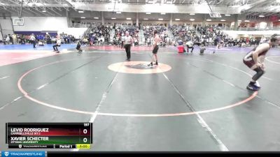 197 lbs Champ. Round 1 - Levid Rodriguez, Campbellsville (Ky.) vs Xavier Schecter, Ottawa University