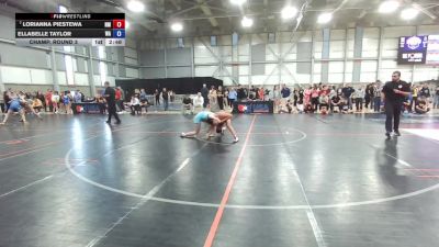 U20 Women - 57 lbs Champ. Round 3 - Lorianna Piestewa, NM vs Ellabelle Taylor, WA