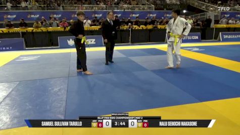 Samuel Sullivan Tarullo vs Nalu Seikichi Nakasone 2026 Pan Kids Jiu-Jitsu IBJJF Championship