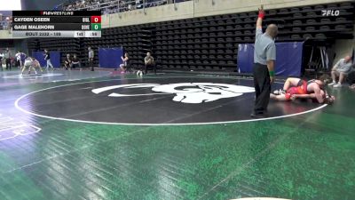 189 lbs Consolation - Cayden Oseen, Biglerville vs Gage Malehorn, Dover