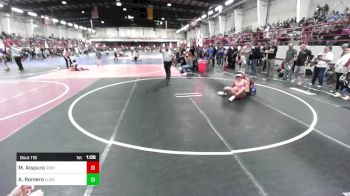 126 lbs Round Of 16 - Malachi Aispuro, Grindhouse WC vs Angelo Romero, Llwc