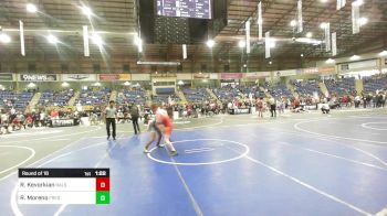 150 lbs Round Of 16 - Richard Kevorkian, Ralston Valley WC vs Ricardo Moreno, Frederick