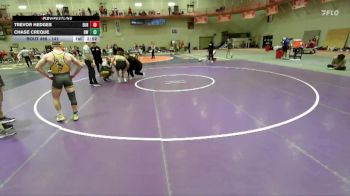 141 lbs Cons. Round 4 - Trevor Hedges, Eureka vs Chase Creque, Baldwin Wallace