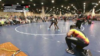 113 lbs Champ. Round 1 - Dominick Parks, Dalton vs Rylan Bowers, North DeSoto Wrestling Academy