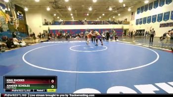 285 lbs Quarterfinal - Xander Scholes, Post Falls vs King Rhodes, Lewiston