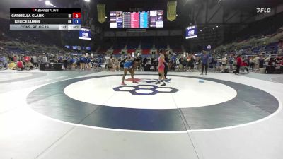 140 lbs Cons. Rd Of 16 - Carmella Clark, MI vs Kelice Luker, OK