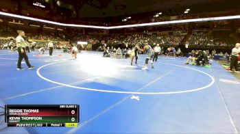 285 Class 2 lbs Quarterfinal - Reggie Thomas, STEAM Academy vs Kevin Thompson, Kennett
