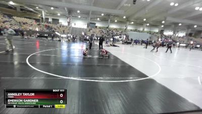 58 lbs Quarterfinal - Emerson Gardner, Seymour Youth Wrestling vs Annsley Taylor, TNWA