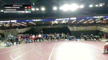 132 lbs Champ. Round 1 - Christian Day, Cocoa Beach vs Dominic Schopfer, Archbishop Rummel