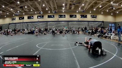 96 lbs Round 1 (8 Team) - Ben Holober, Virginia Patriots vs Jacob Long, Reaper WC