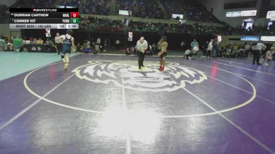 132 lbs Round Of 16 - Dorrian Carthon, Marlboro County vs Conner Kit, Powdersville