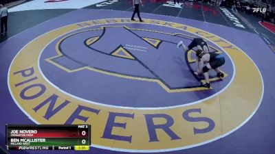 Quarterfinal - Ben McAllister, Millard West vs Joe Novero, Creighton Prep