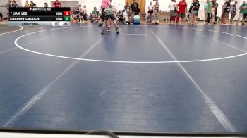 94-102 lbs Semifinal - Liam Lee, Built By Brunson vs Charley Crouch, Eureka Wrestling Club