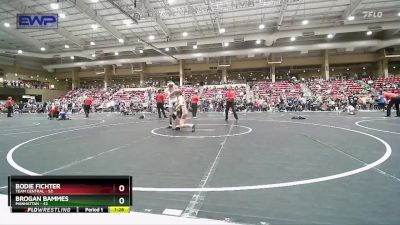 125 lbs Cons. Round 2 - Brogan Bammes, Manhattan vs Bodie Fichter, Team Central