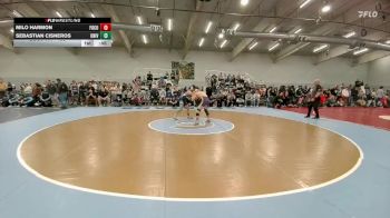 138 lbs Cons. Round 1 - Milo Harmon, Fort Collins vs Sebastian Cisneros, University